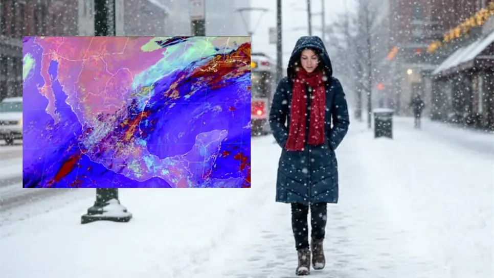 FOTO: Nuevo frente frío entra a México este domingo, ¿Qué estados se congelarán?