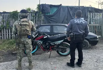 Personal de Marina recupera 7 motocicletas con reporte de robo en Mazatlán