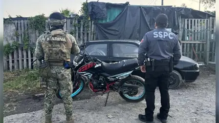 Personal de Marina recupera 7 motocicletas con reporte de robo en Mazatlán