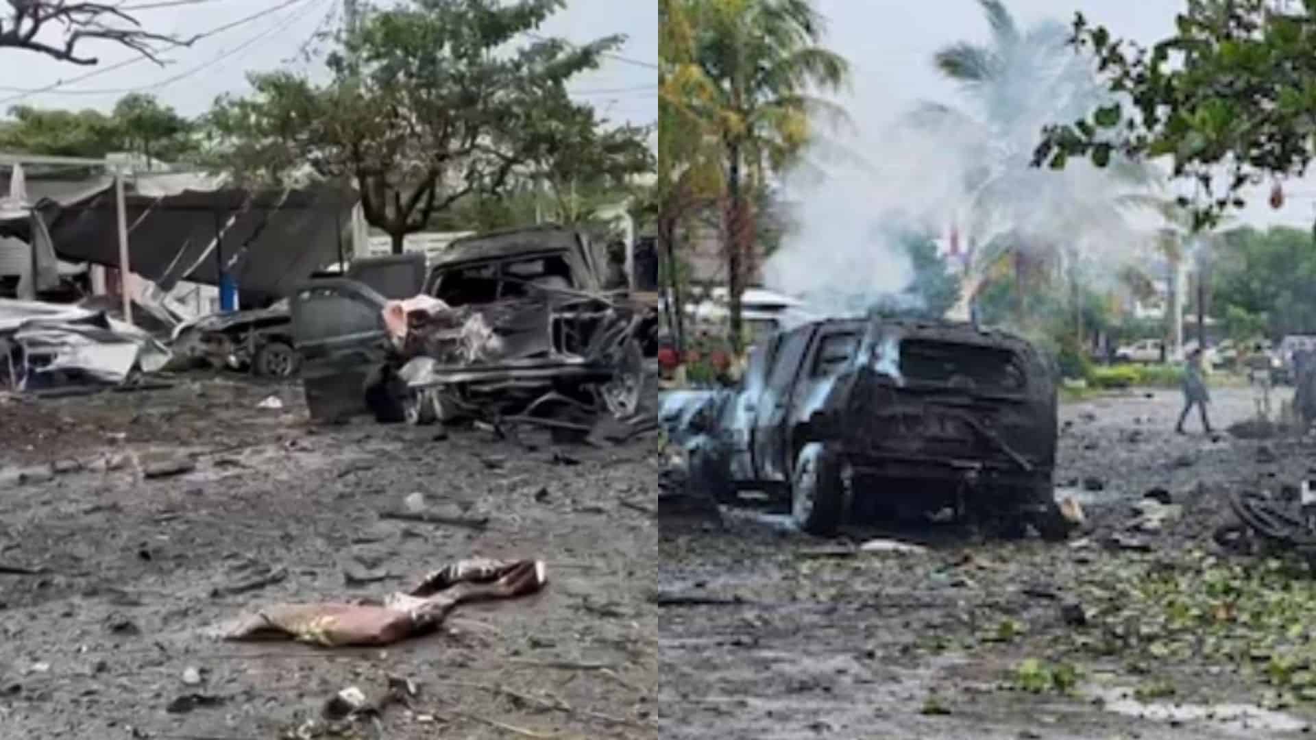 Coche-bomba proveniente de Colima explota en Michoacán y deja 5 muertos |VIDEO