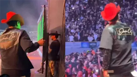 Eduin Caz rompe pantalla en concierto: esto pasó y así reaccionó tras el incidente | VIDEO Eduin Caz rompe pantalla en concierto: esto pasó y así reaccionó tras el incidente | VIDEO