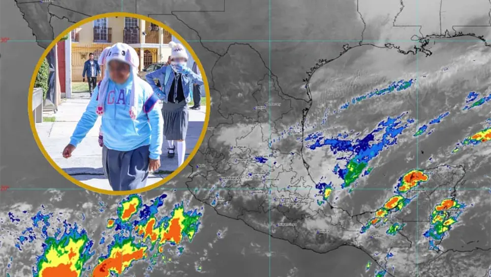 FOTO: La suspensión de clases aplica en dos estados del país por las condiciones extremas del Frente Frío 19. Consulta las zonas afectadas y el pronóstico de heladas y lluvias intensas.