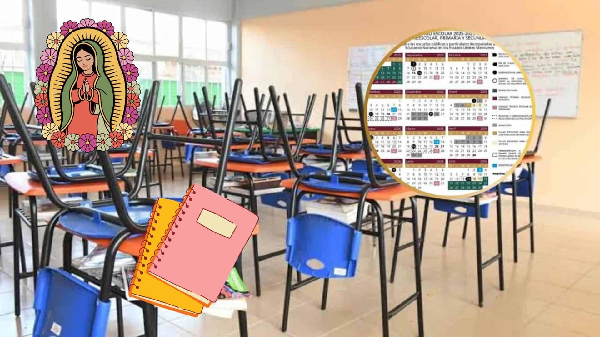 SEPyC: ¿Hay clases este viernes 12 de diciembre en Sinaloa por el Día de la Virgen de Guadalupe?