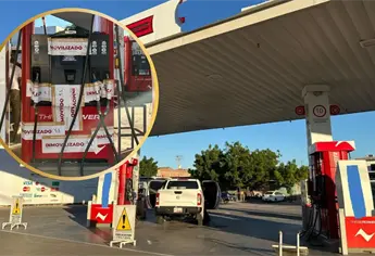 Profeco clausura gasolinera en Los Mochis tras falla sospechosa en bomba de combustible