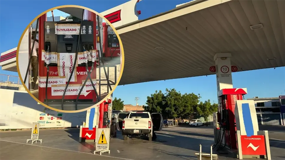 Profeco clausura gasolinera en Los Mochis tras falla sospechosa en bomba de combustible