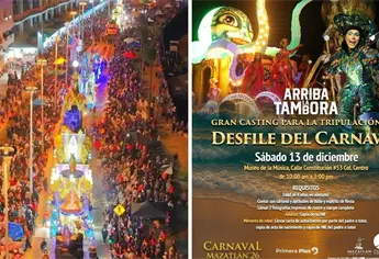 ¿Quieres desfilar en el Carnaval de Mazatlán 2026? Abren convocatoria para tripular carros alegóricos