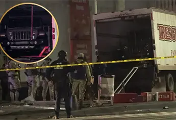 Jeep encontrada dentro de camión de paquetería en el Centro de Culiacán tiene reporte de robo: Fiscalía