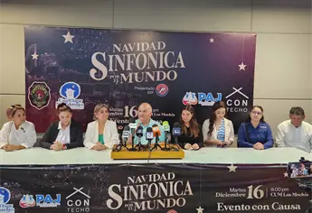 Presentan Navidad Sinfónica por el Mundo y el debut de la primera orquesta mochitense en el CUM