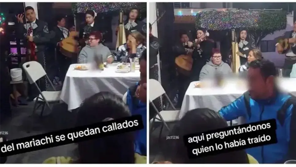 Entre risas incómodas y expresiones de asombro, los mariachis se retiraron rápidamente. La familia, entre divertidos e incrédulos, no perdió la oportunidad de grabar todo el episodio, desde la llegada triunfal de los músicos hasta su apresurada salida