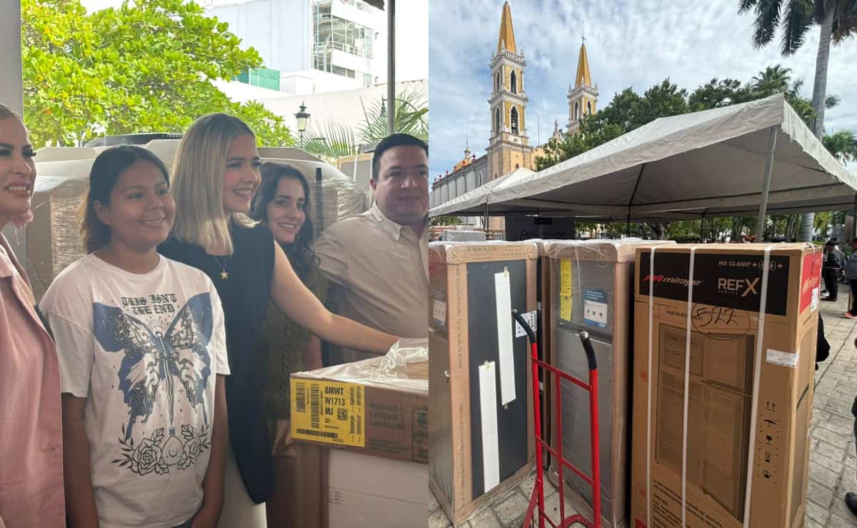 Mazatlán cierra el año con la entrega de más de 1500 apoyos de los programas Peso a Peso y + Bienestar para tu Hogar