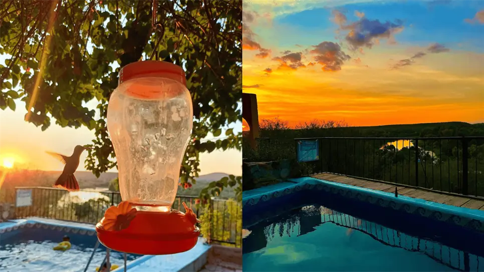 FOTO: Ubicado en la cabecera municipal, este sitio se ha convertido en el favorito de los visitantes para capturar la foto del recuerdo al caer el sol.