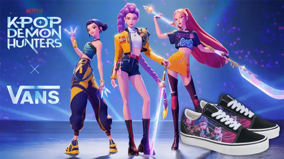 K-Pop Demon Hunters x Vans. (FOTO: Vans / Netflix).