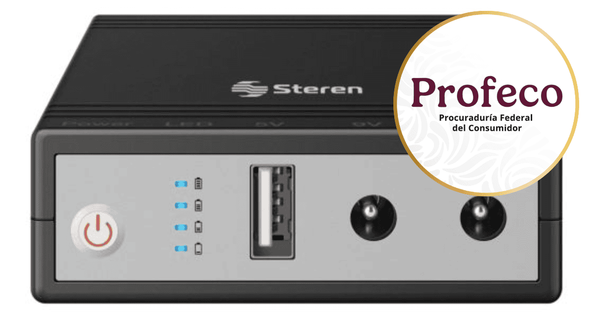 PROFECO llama a revisión este mini no break de Steren