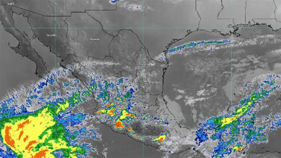 Se esperan lluvias fuertes en algunas zonas del país. (FOTO: Conagua).