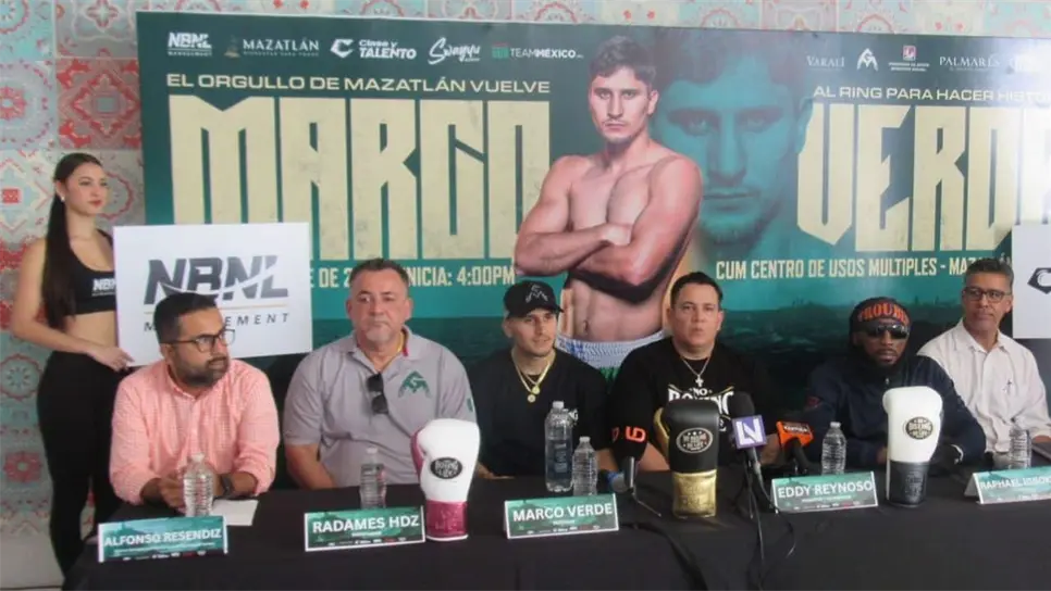 ¡Alista los puños! Marco Verde se enfrentará este sábado al nigeriano Raphael "Trouble" Igbokwe en Mazatlán