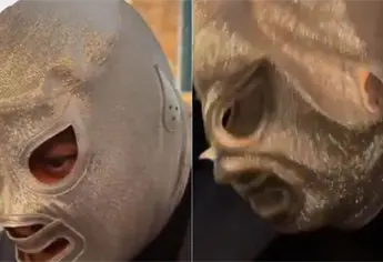 El Hijo del Santo sorprende al público al quitarse la máscara antes de su última función en CDMX | VIDEO