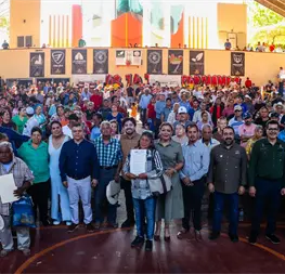 Gobierno del Estado otorga certeza jurídica y bienestar a más de mil quinientas familias rosarenses Gobierno del Estado otorga certeza jurídica y bienestar a más de mil quinientas familias rosarenses