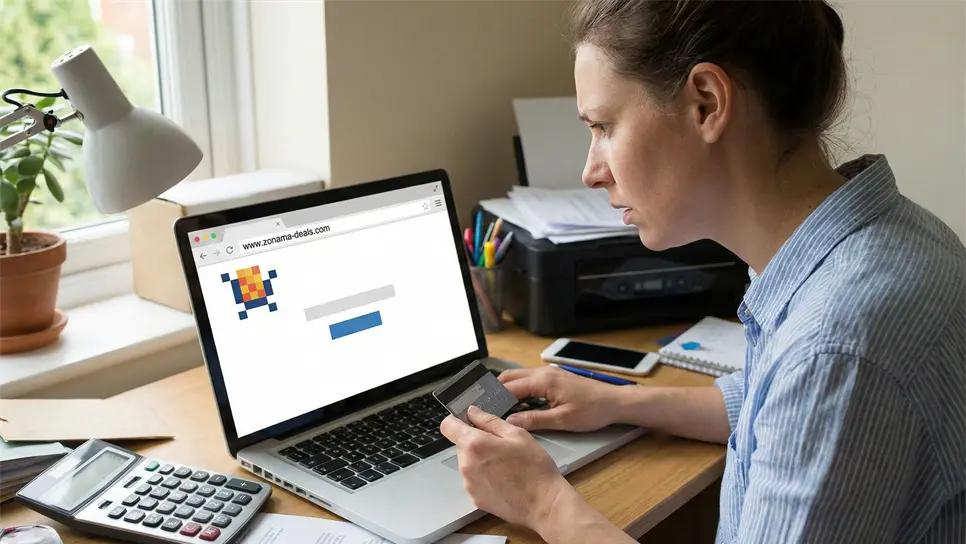 Evita ingresar tus datos bancarios y personales en sitios fraudulentos. (FOTO: Gemini).