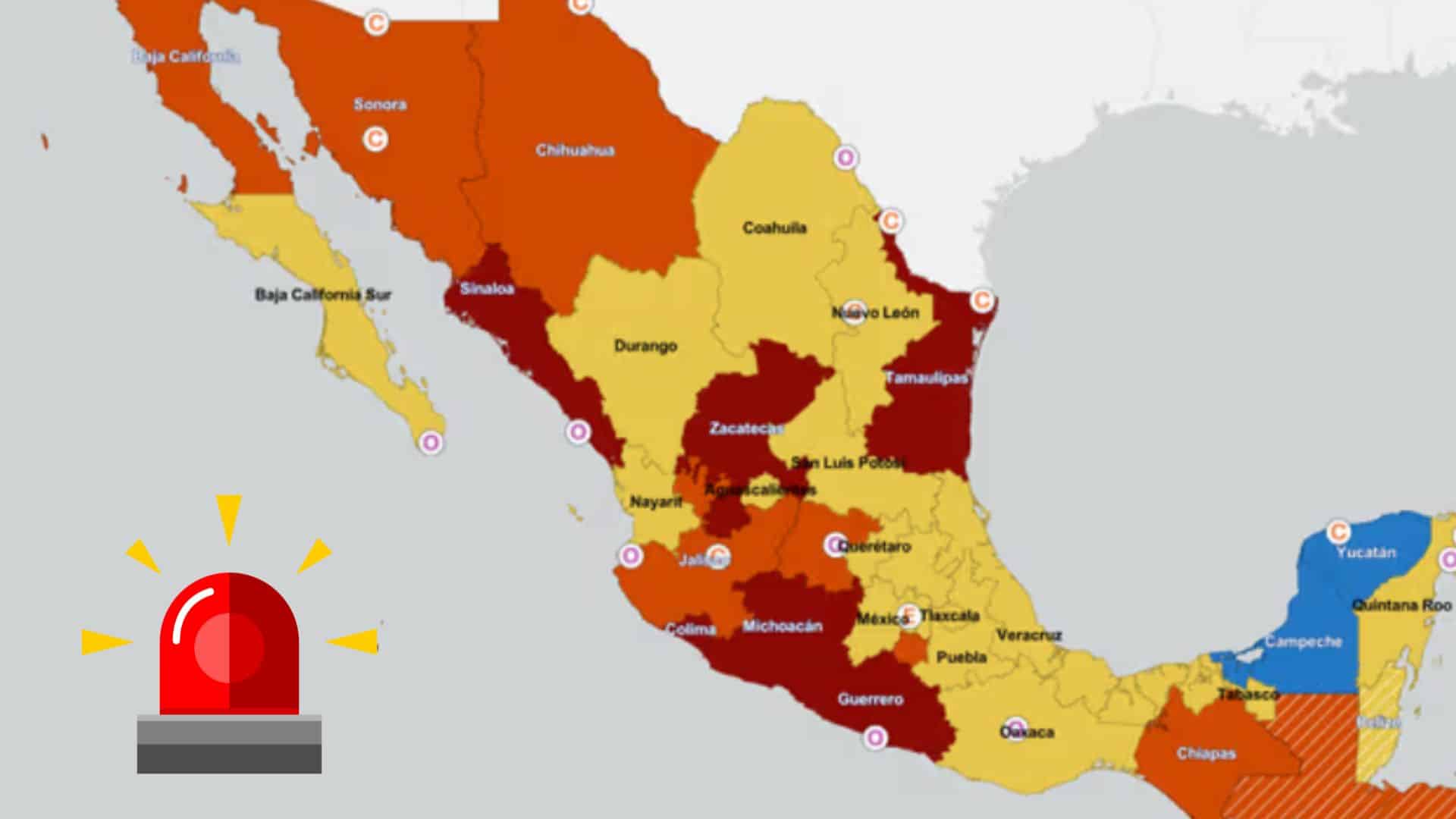 Navidad 2025: Estados Unidos recomienda no viajar a estos estados en México