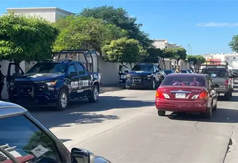 Con blindados y patrullas despliegan operativo en el sector Cedros de Culiacán
