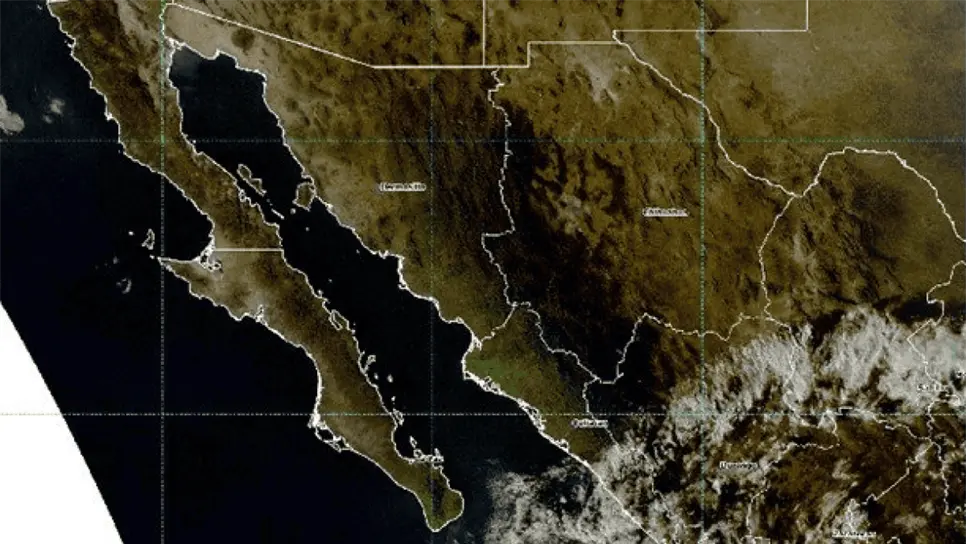 En las próximas horas se esperan lluvias y vientos en el noroeste de la República. (FOTO: Conagua).