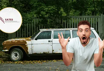 ¿Tienes un carro yonqueado? Dalo de baja en el SATES barato y deja de generar deuda