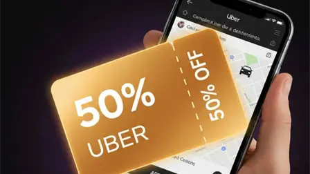 Cup&oacute;n Uber de 50 % de descuento, &iquest;C&oacute;mo obtenerlo?
