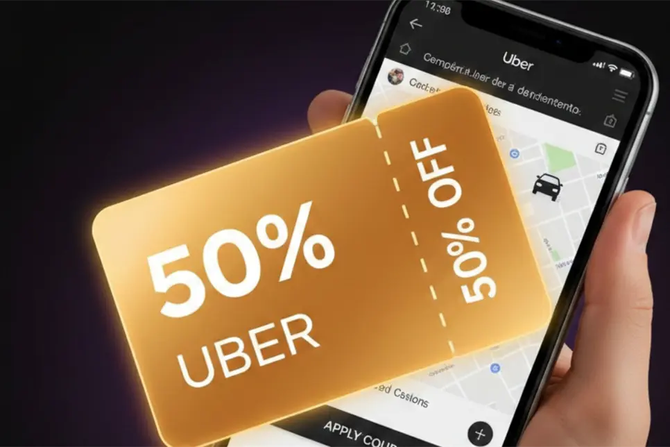 Cupón Uber de 50 % de descuento, ¿Cómo obtenerlo? Cupón Uber de 50 % de descuento, ¿Cómo obtenerlo?