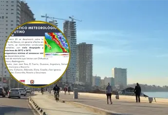 ¿Bajarán las temperaturas en Mazatlán? Así el clima este jueves 11 de diciembre