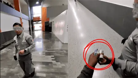 Presunto elemento de la GN extorsiona con 5 mil pesos a un pasajero en aeropuerto de Monterey Presunto elemento de la GN extorsiona con 5 mil pesos a un pasajero en aeropuerto de Monterey