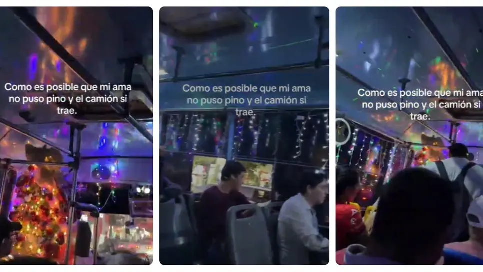 Los usuarios se sorprendieron al ver la decoración. (FOTO: Cortesía).