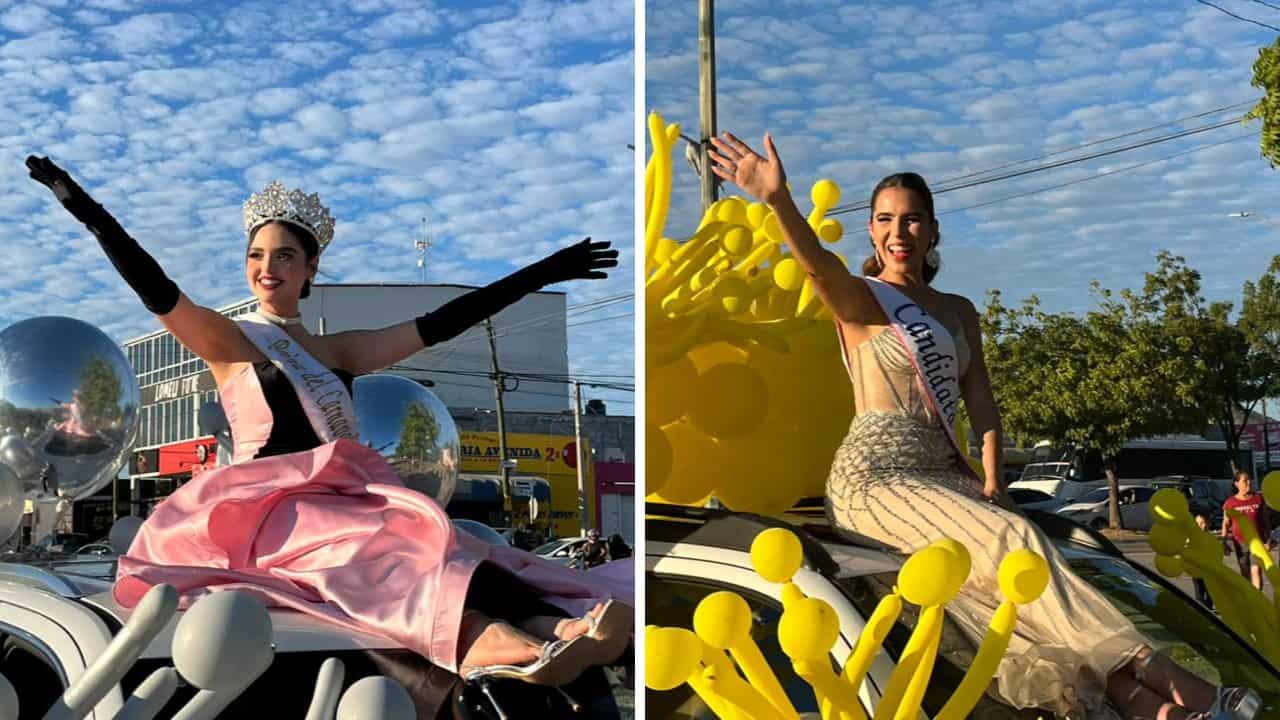 Vive Mazatlán la algarabía de su carnaval con primera manifestación de candidatos y candidatas a reinados