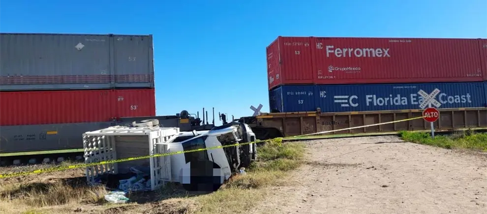 Trenazo en Estación Capomas, Guasave deja un joven muerto; intentó ganarle al tren