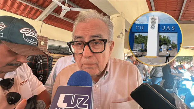 Rocha Moya confirma apoyo a la UAS; una parte Claudia Sheinbaum y otra el estado