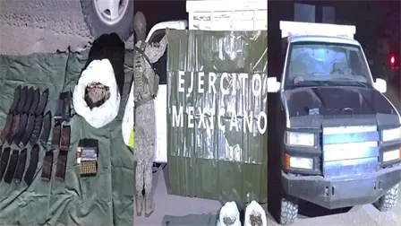 Militares aseguran camioneta con blindaje artesanal en San Ignacio Militares aseguran camioneta con blindaje artesanal en San Ignacio