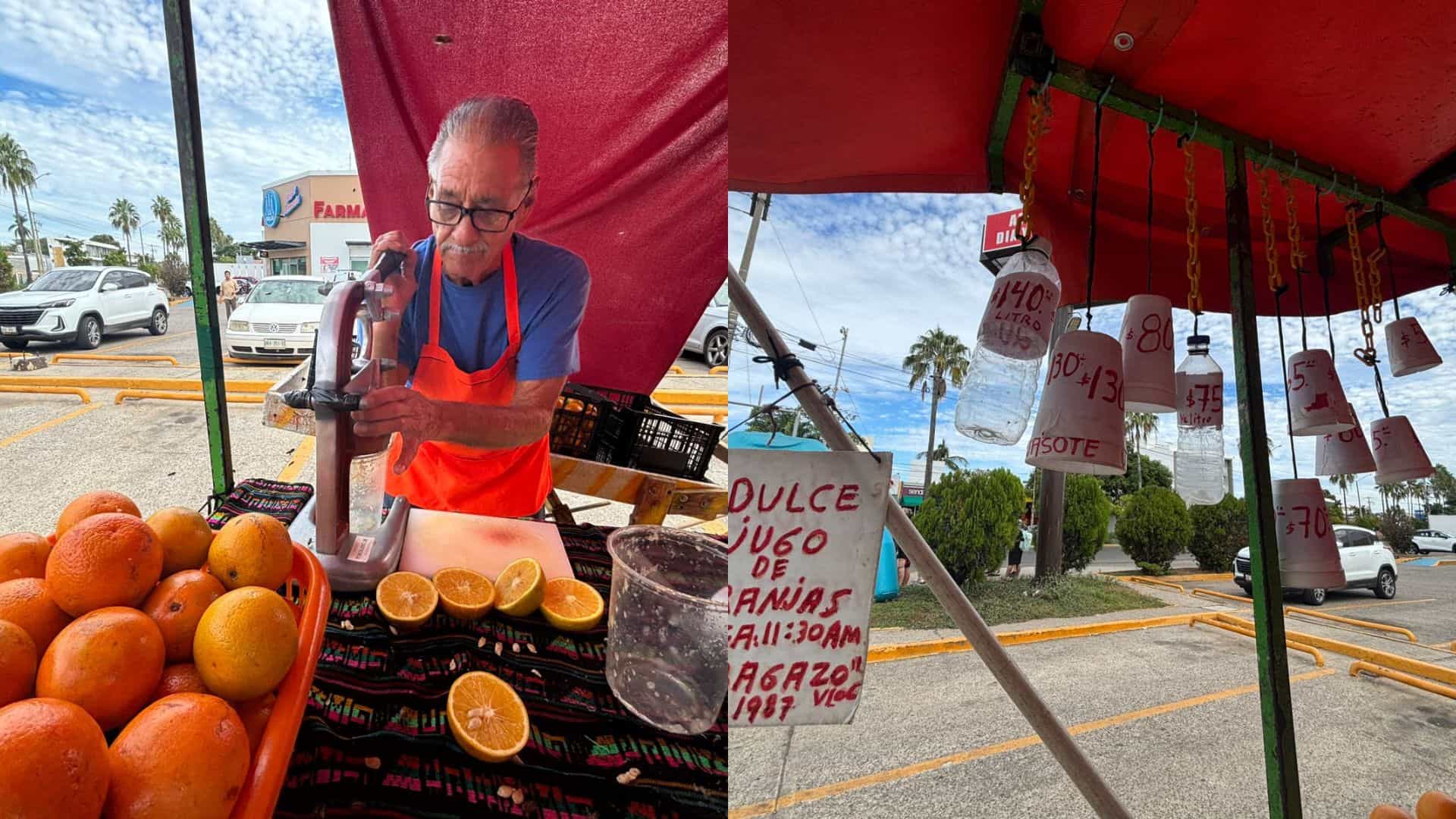 ¿Se te antoja un jugo de naranja fresco por la mañana? Aquí venden el mejor de Mazatlán