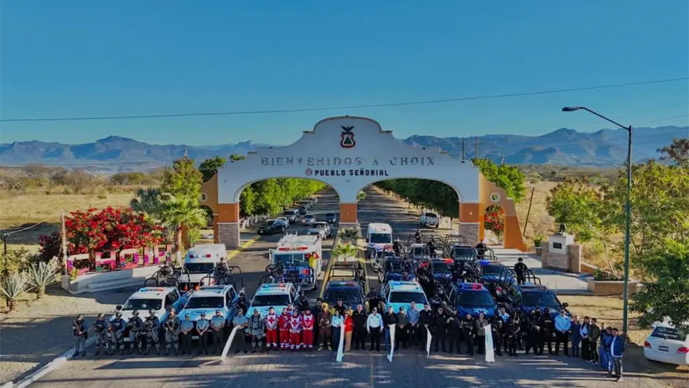 FOTO: Arranca Operativo Guadalupe-Reyes en Choix para reforzar la seguridad en temporada decembrina