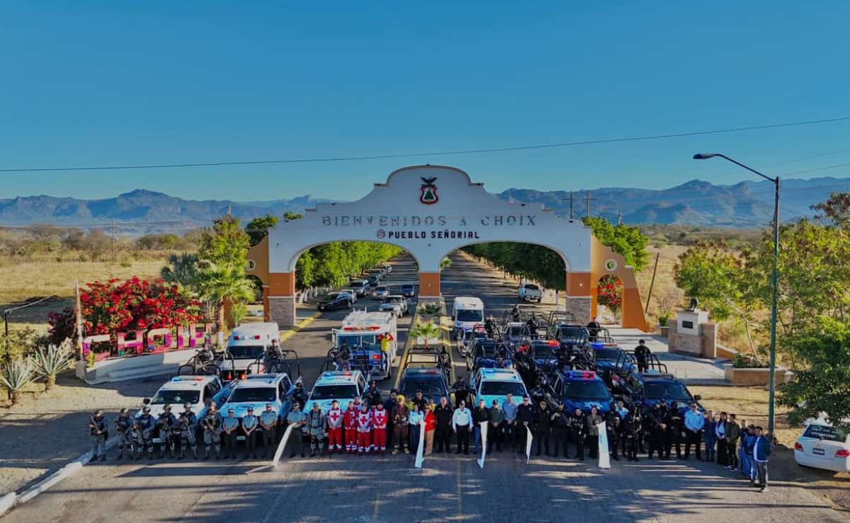 Arranca Operativo Guadalupe-Reyes en Choix para reforzar la seguridad en temporada decembrina