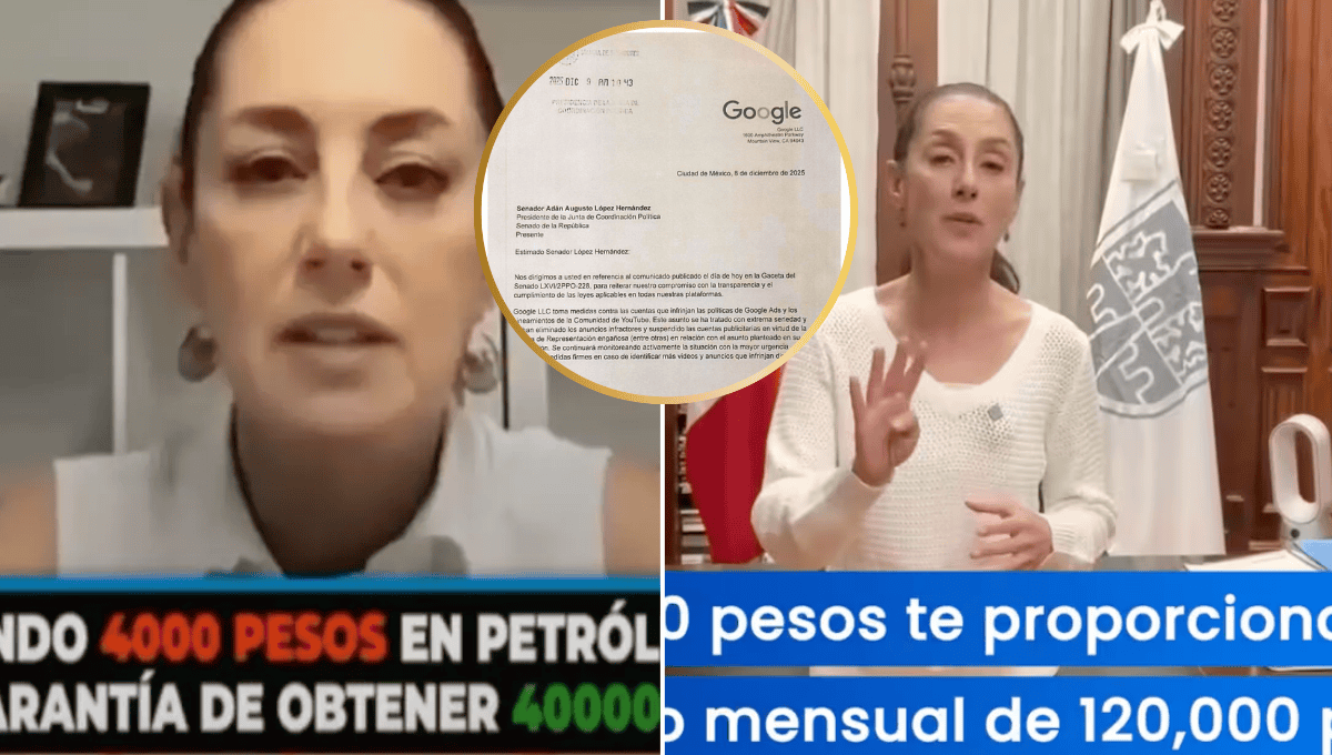 Google retira videos falsos de Claudia Sheinbaum hechos con IA