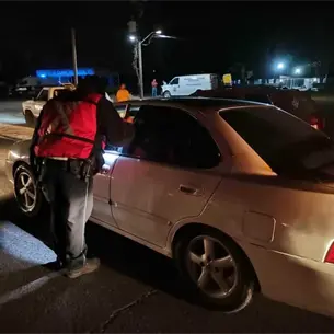 Alcoholímetro en Ahome se divide en cuatro puntos durante el Guadalupe-Reyes