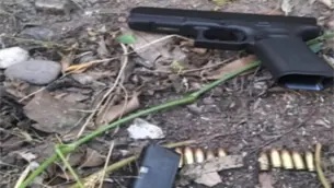 Localizan una pistola con cargador y municiones en Colinas de San Miguel, Culiacán Localizan una pistola con cargador y municiones en Colinas de San Miguel, Culiacán