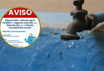 Sin agua colonias del norte de Los Mochis por falla en planta