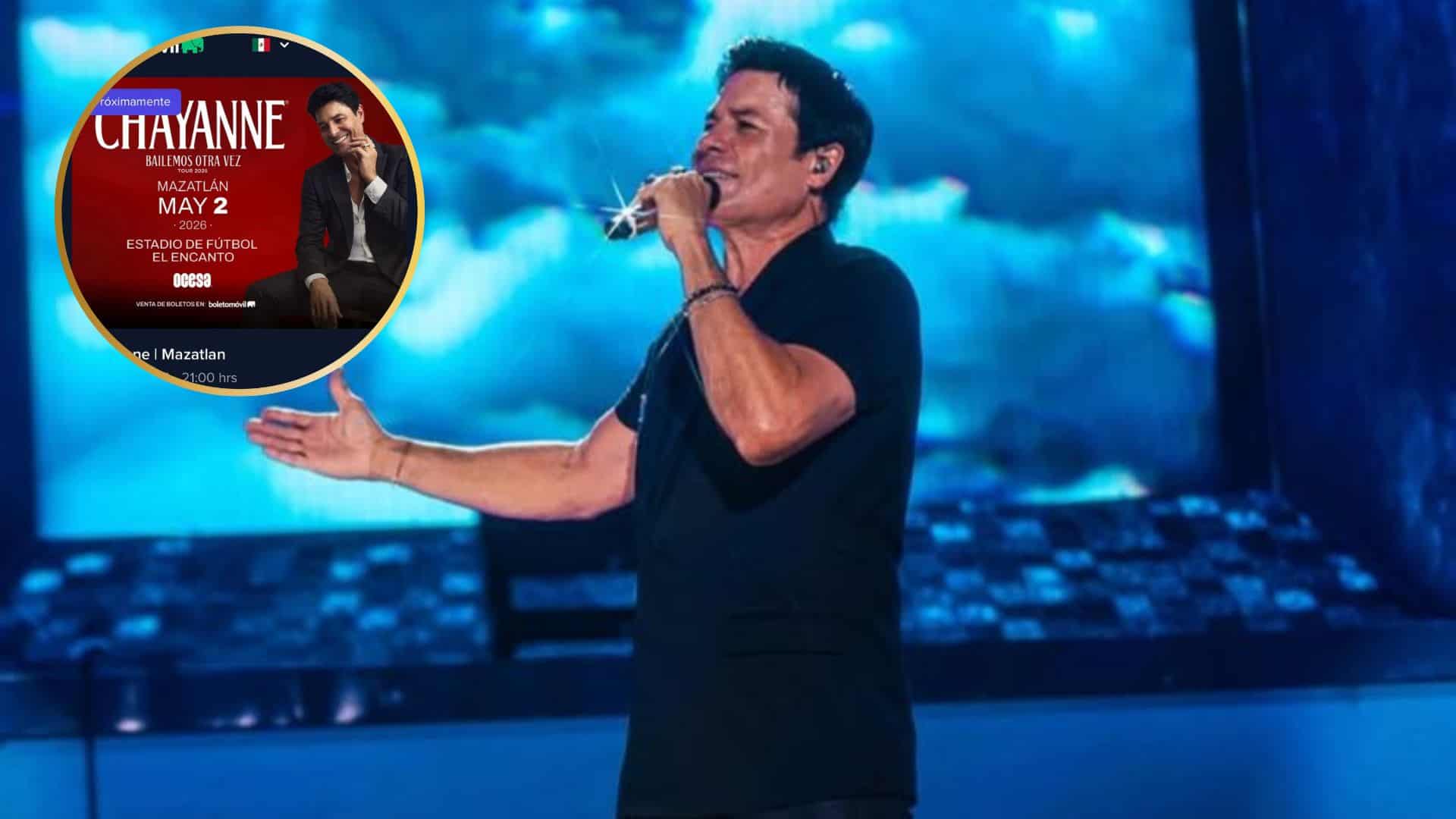 Chayanne en Mazatlán 2026: Esto costarán los boletos, salen a la venta el lunes
