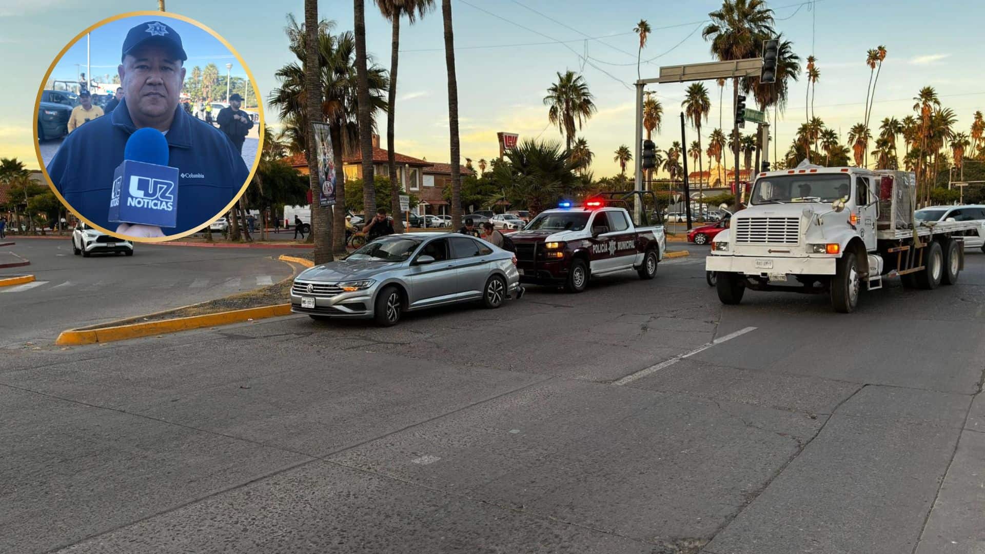 Seguridad Pública analiza videos para ubicar al responsable de despojo de vehículo en Los Mochis