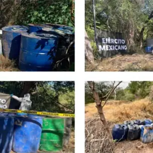 En Culiacán, Cosalá y Mocorito, aseguran 6 áreas de concentración de materiales químicos En Culiacán, Cosalá y Mocorito, aseguran 6 áreas de concentración de materiales químicos