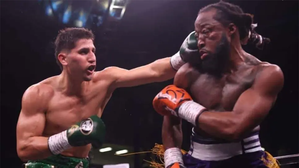 Marco en los primeros rounds se miró mejor que el contrincante.