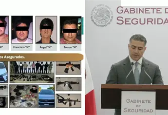 Capturan a El Jaguar y sus tres operadores, responsables de homicidios, robos de vehículo y distribución de droga, en Culiacán