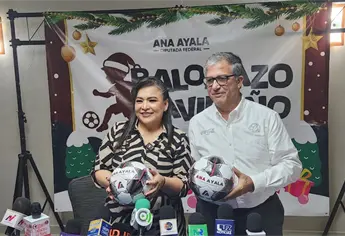 Ana Ayala impulsa el Balonazo Navideño para llevar deporte y convivencia a la niñez de Ahome