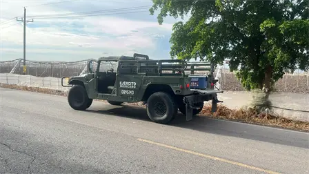 Hallan a una persona sin vida envuelta en plástico en Villa Juárez, Navolato Hallan a una persona sin vida envuelta en plástico en Villa Juárez, Navolato
