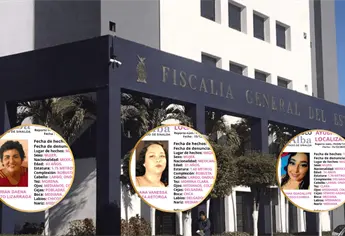 Fiscalía activa Protocolo Alba por desaparición de tres mujeres en Mazatlan, una de ellas con condición especial